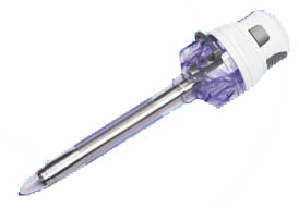 OTOMATİK GÜVENLİK TROKARI KİLİT MEKANİZMALI PİRAMİT UÇLU ÇAP  5.5MM 160MM